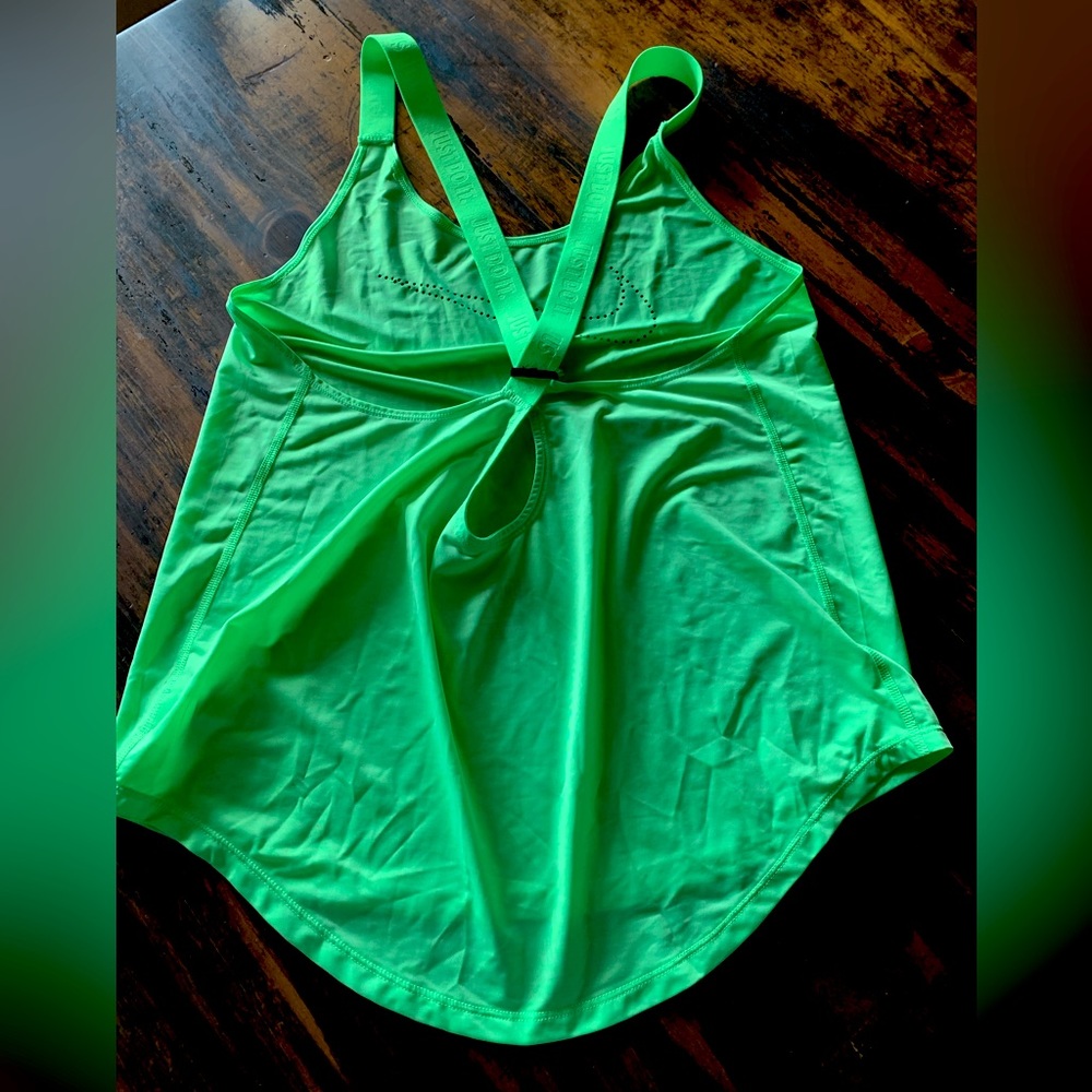 Bright Lime Green Nike Tank size medium
